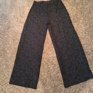 Wide leg trouser